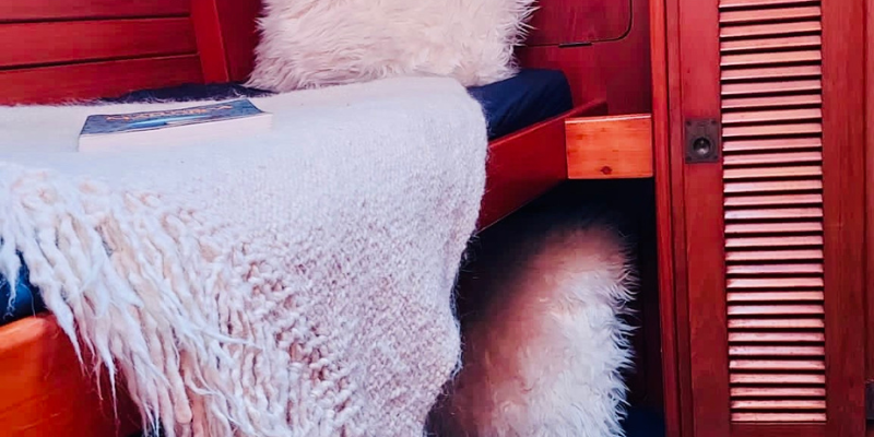 interior de la embarcación